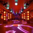 Riverfront nightclub with summertime dance floor